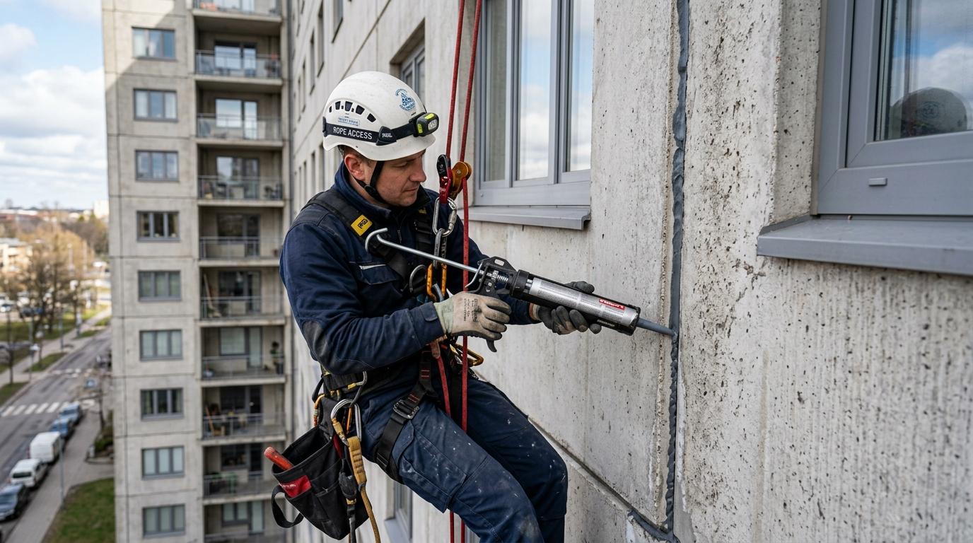 Герметизация межпанельных швов в Москве